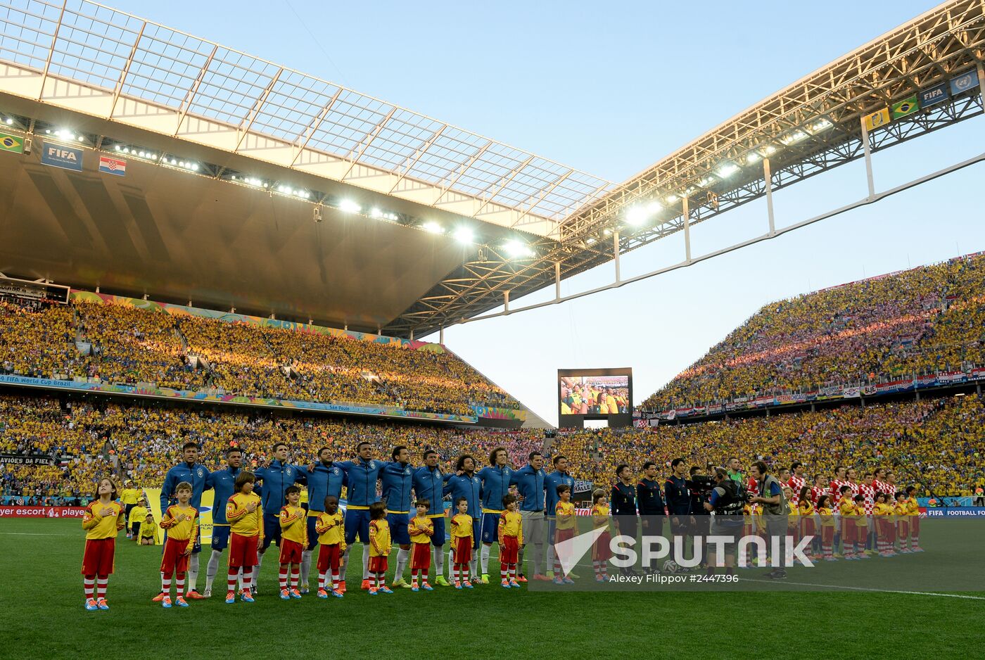 FIFA World Cup 2014. Brazil vs. Croatia
