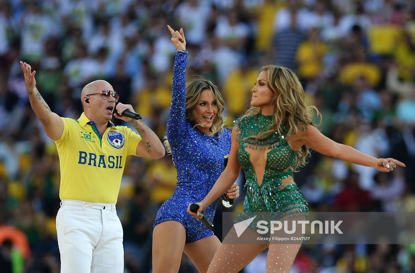 Football: Preparations for World Cup 2014 opening