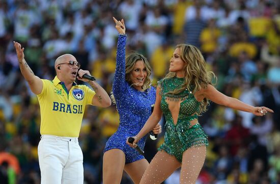Football: Preparations for World Cup 2014 opening