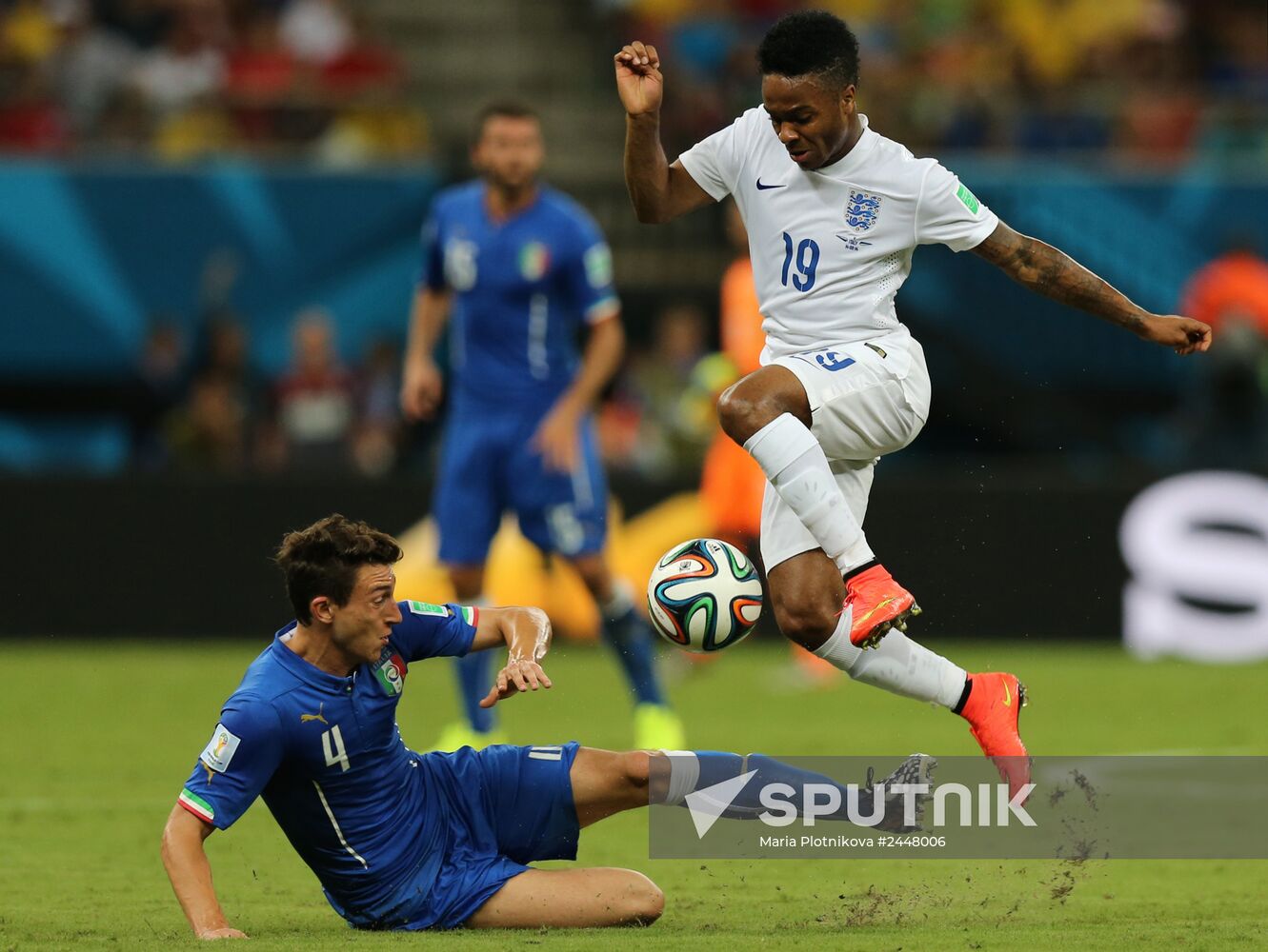 2014 FIFA World Cup. England vs. Italy