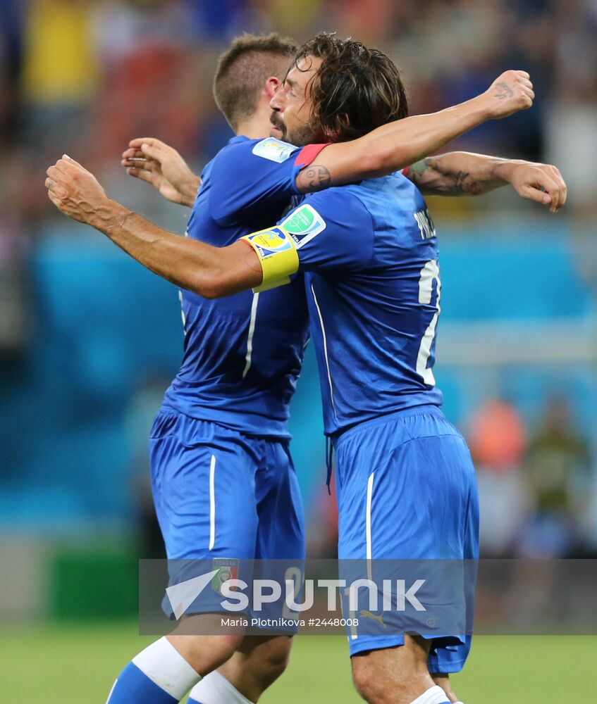 2014 FIFA World Cup. England vs. Italy