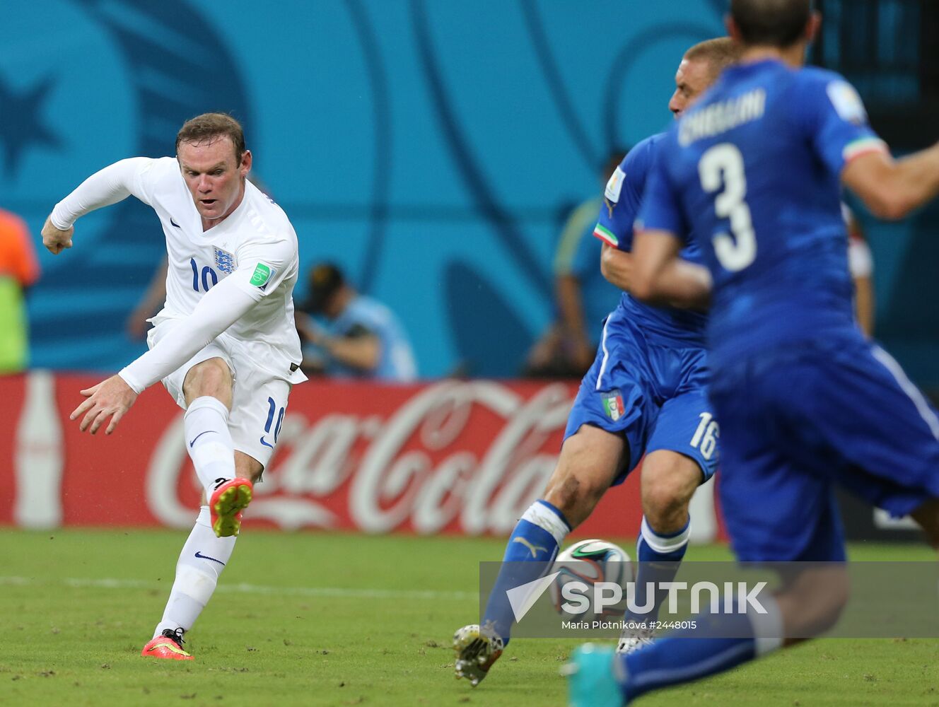 2014 FIFA World Cup. England vs. Italy