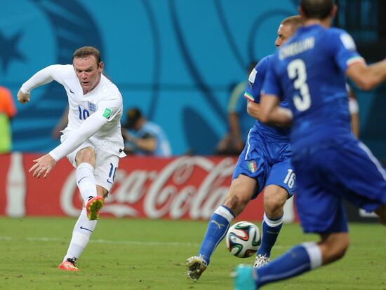 2014 FIFA World Cup. England vs. Italy