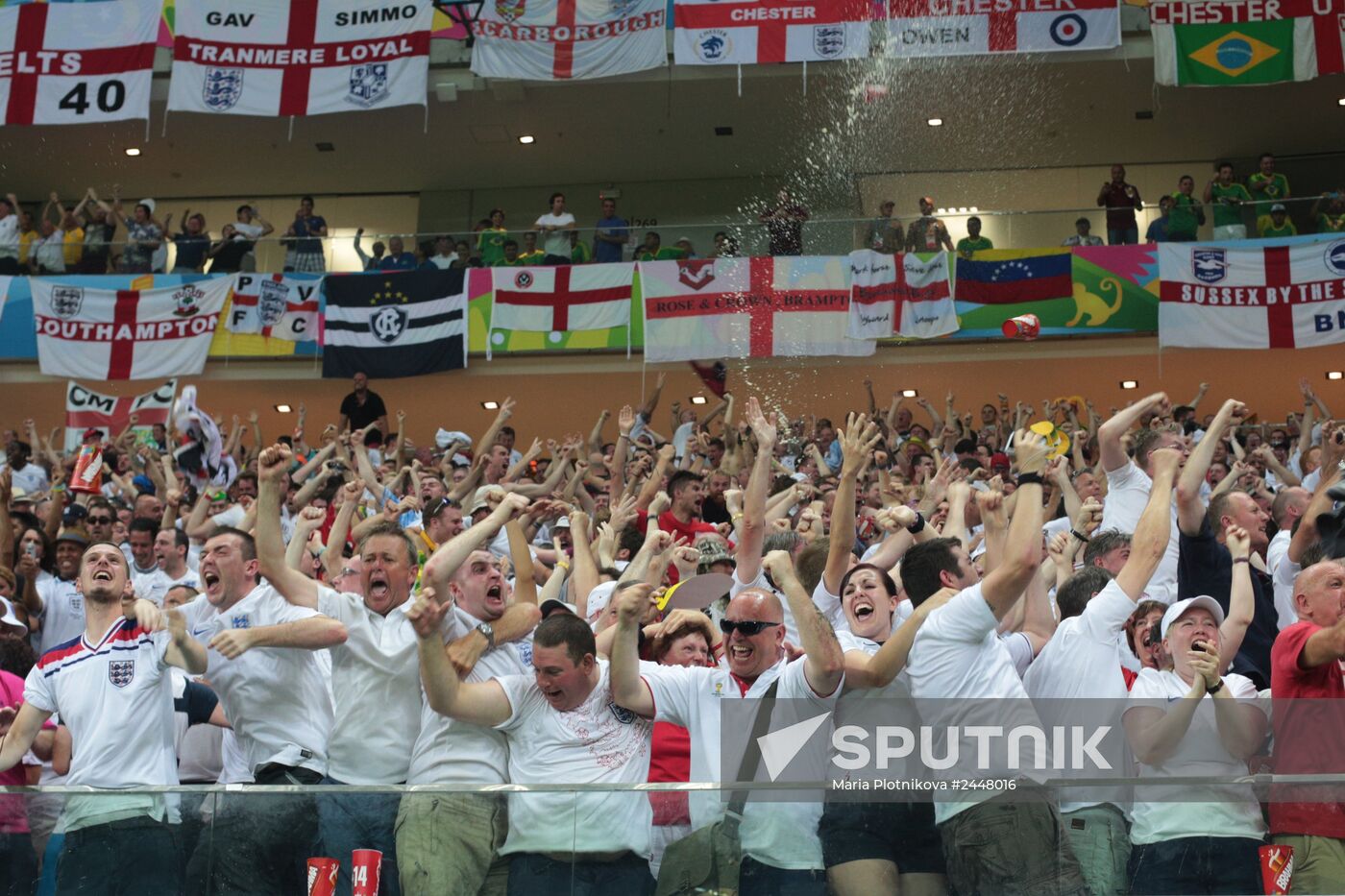 2014 FIFA World Cup. England vs. Italy