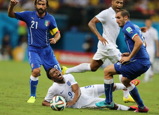 2014 FIFA World Cup. England vs. Italy