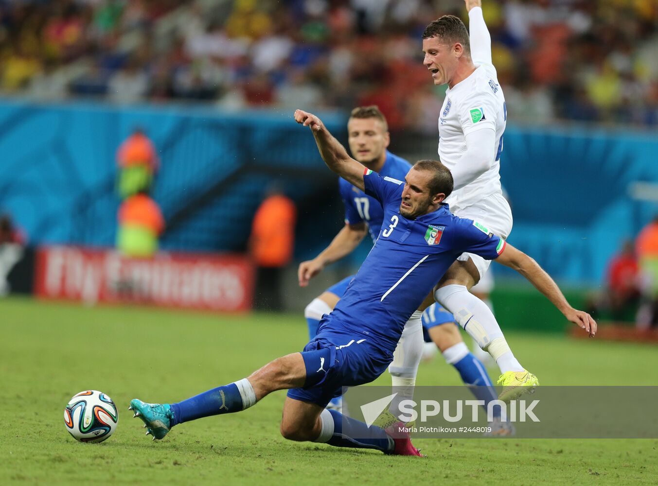 2014 FIFA World Cup. England vs. Italy