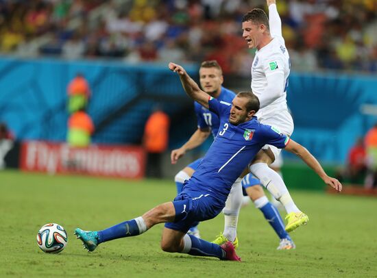 2014 FIFA World Cup. England vs. Italy