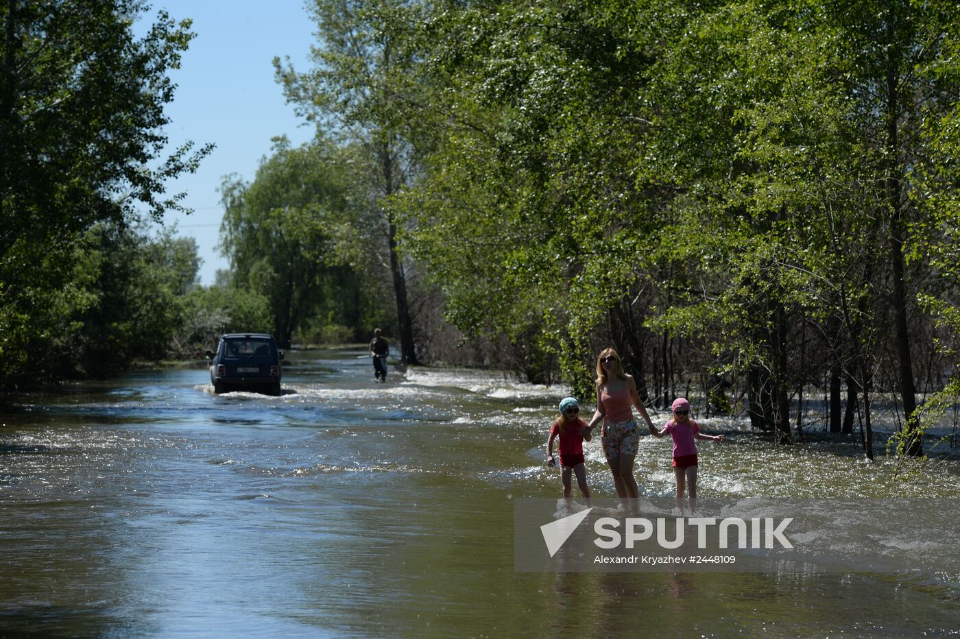 Flood in Barnaul