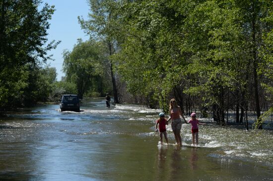 Flood in Barnaul