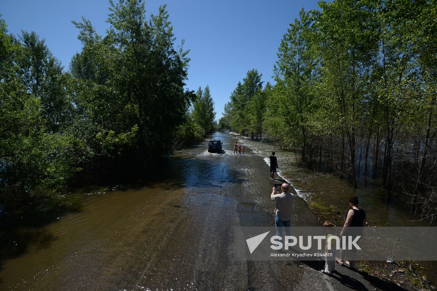 Flood in Barnaul