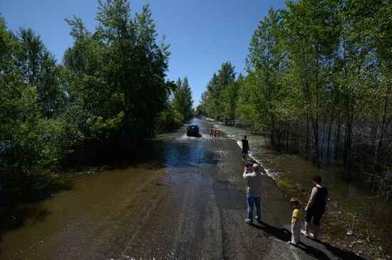 Flood in Barnaul
