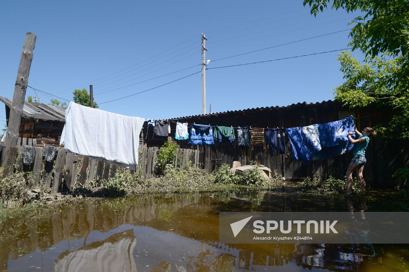 Flood in Barnaul