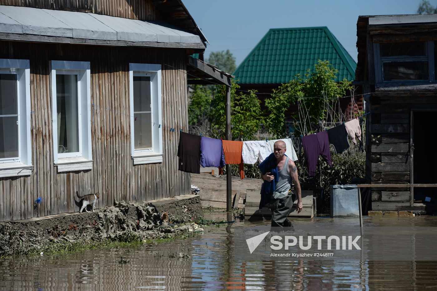 Flood in Barnaul