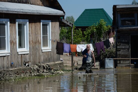 Flood in Barnaul