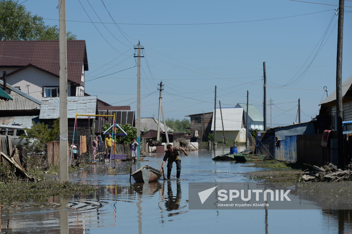 Flood in Barnaul