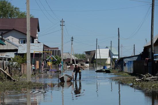Flood in Barnaul