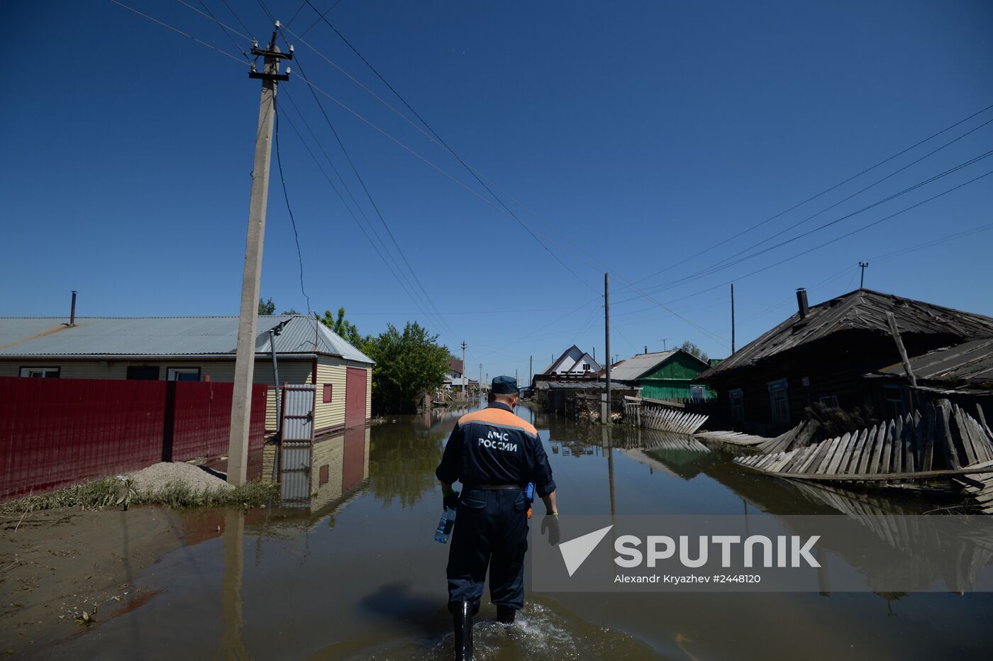 Flood in Barnaul