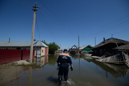 Flood in Barnaul