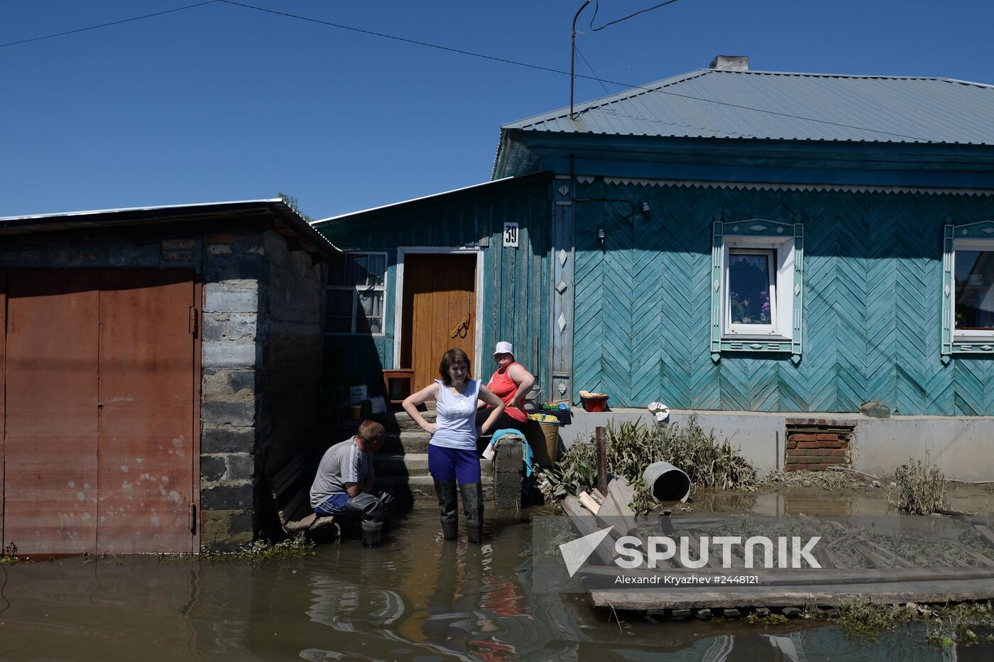 Flood in Barnaul