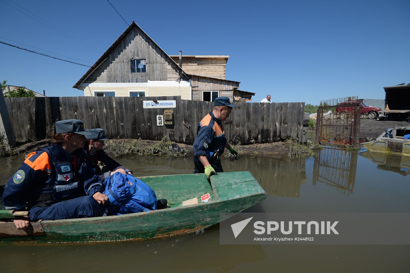 Flood in Barnaul