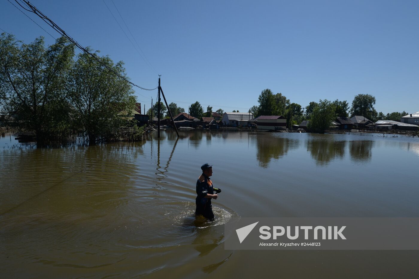 Flood in Barnaul