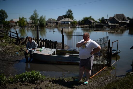 Flood in Barnaul