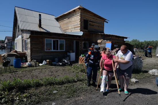 Flood in Barnaul