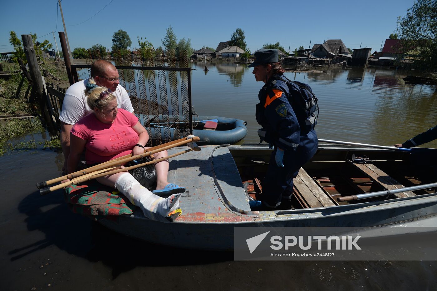 Flood in Barnaul