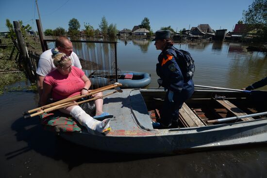 Flood in Barnaul