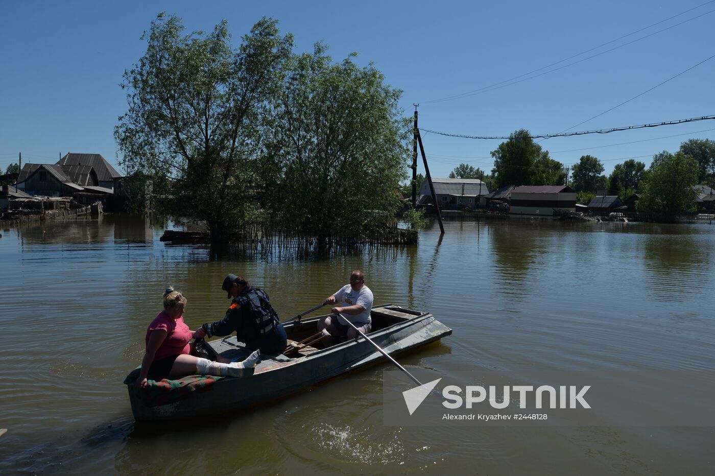Flood in Barnaul