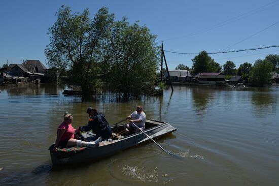 Flood in Barnaul