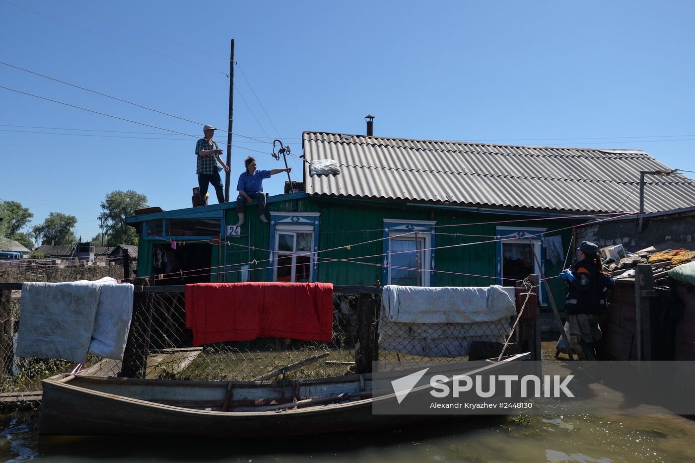 Flood in Barnaul