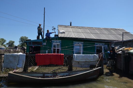 Flood in Barnaul