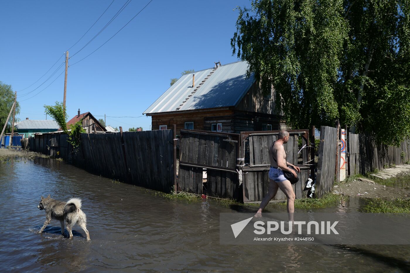 Flood in Barnaul