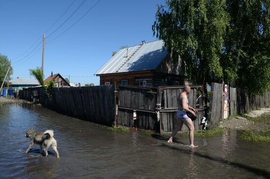 Flood in Barnaul
