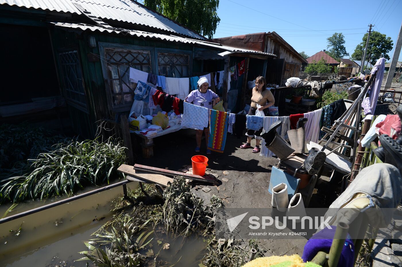 Flood in Barnaul