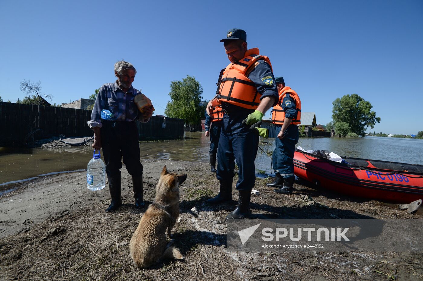 Flood in Barnaul