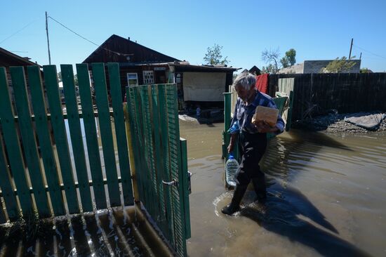 Flood in Barnaul
