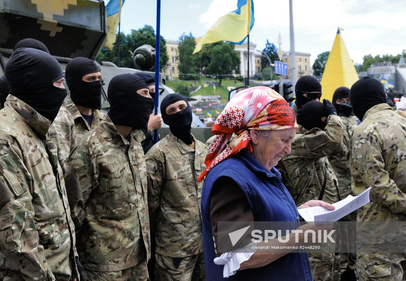 People's veche in Kiev
