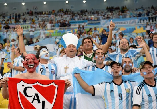 2014 FIFA World Cup. Argentina vs. Bosnia and Herzegovina