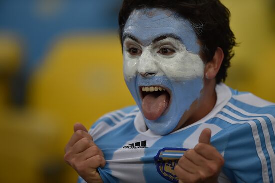 2014 FIFA World Cup. Argentina vs. Bosnia and Herzegovina