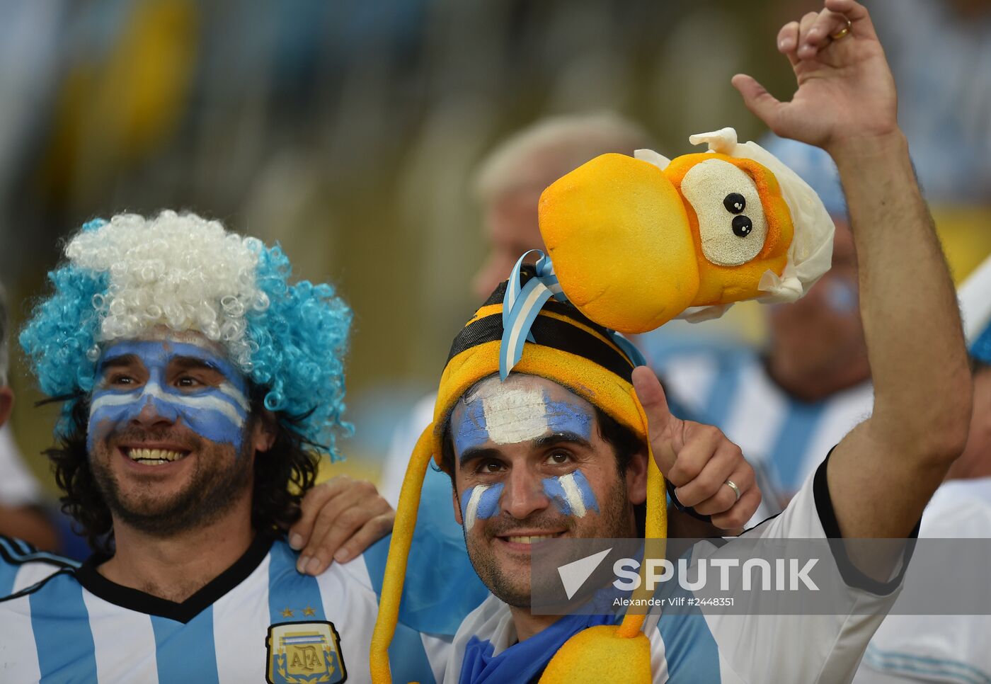 2014 FIFA World Cup. Argentina vs. Bosnia and Herzegovina