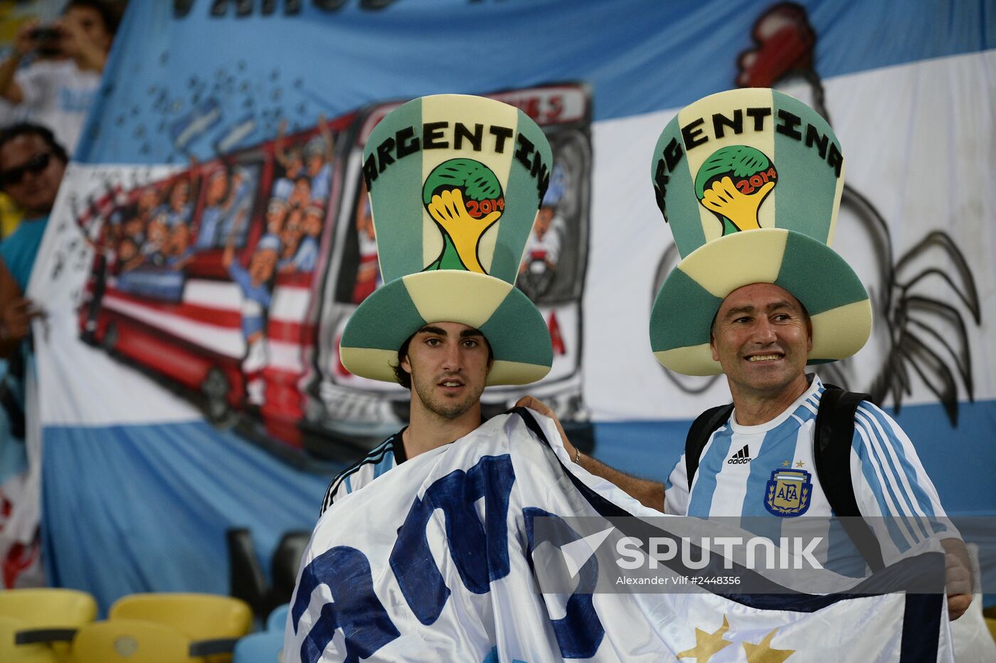 2014 FIFA World Cup. Argentina vs. Bosnia and Herzegovina