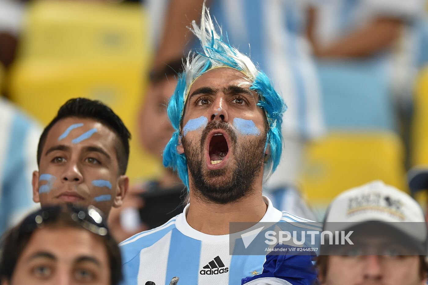 2014 FIFA World Cup. Argentina vs. Bosnia and Herzegovina