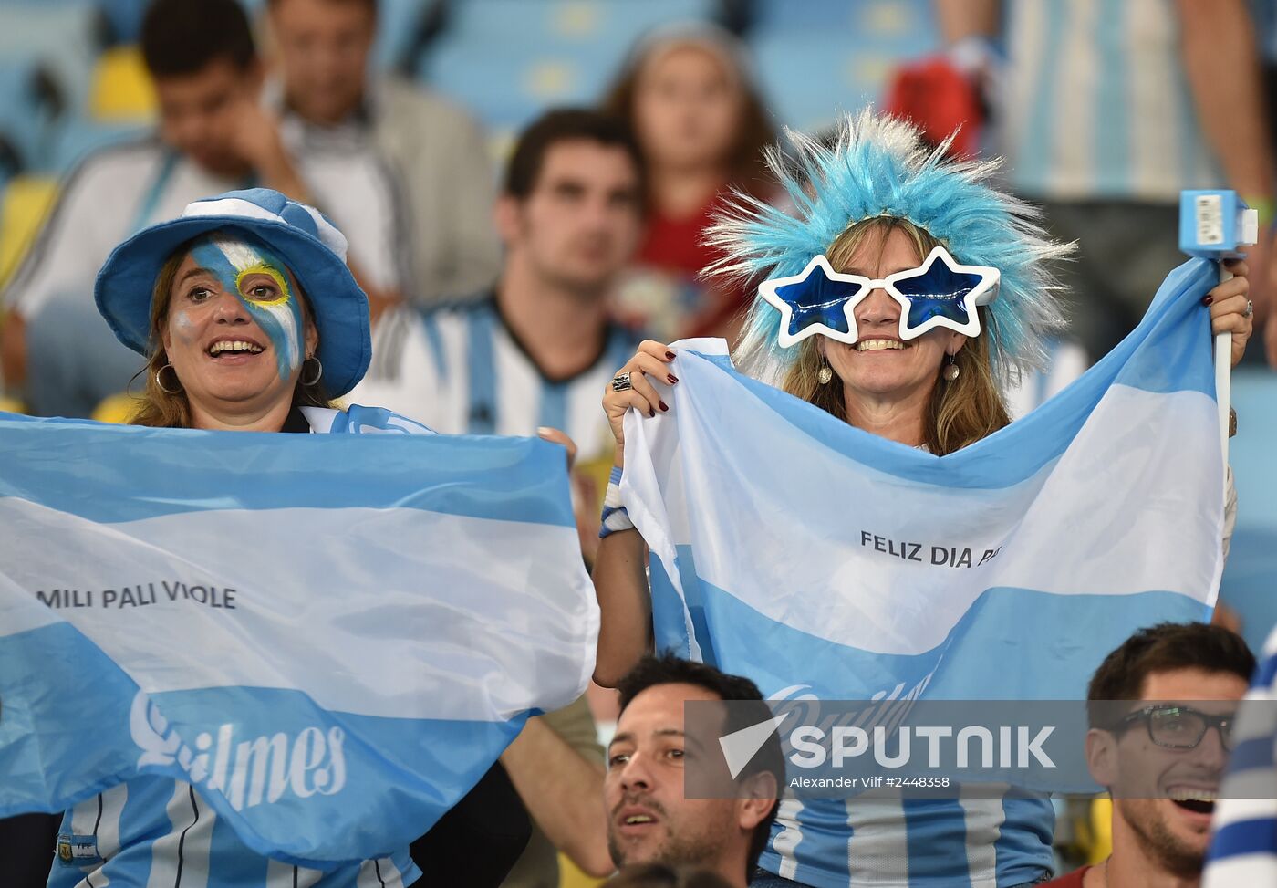 2014 FIFA World Cup. Argentina vs. Bosnia and Herzegovina