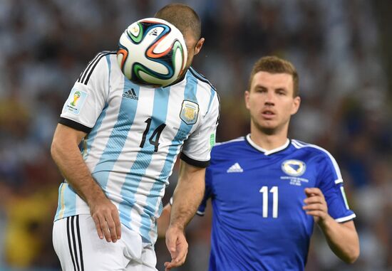 2014 FIFA World Cup. Argentina vs. Bosnia and Herzegovina