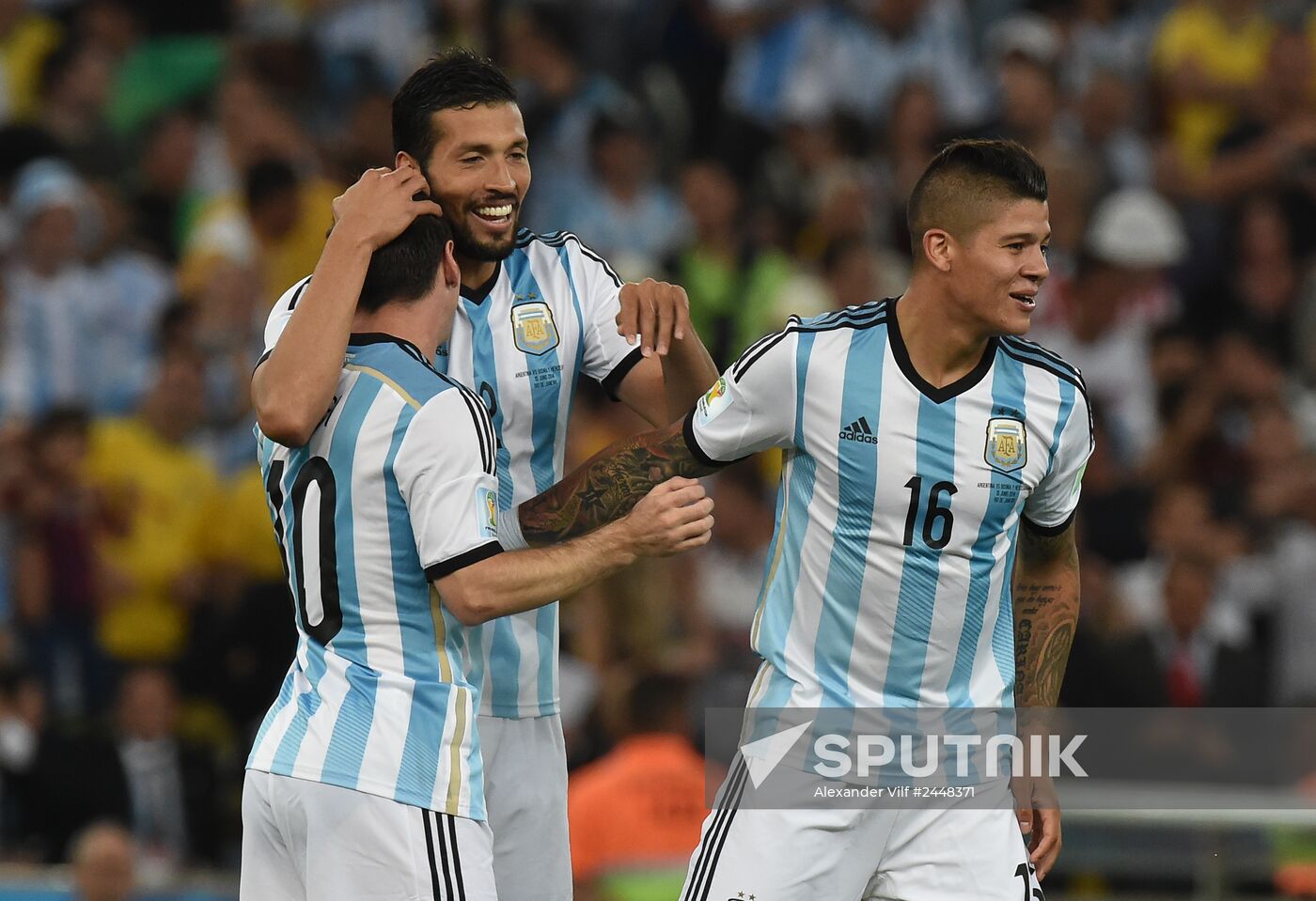 2014 FIFA World Cup. Argentina vs. Bosnia and Herzegovina