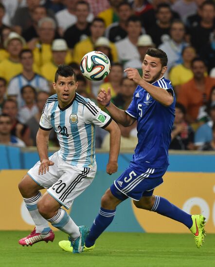 2014 FIFA World Cup. Argentina vs. Bosnia and Herzegovina