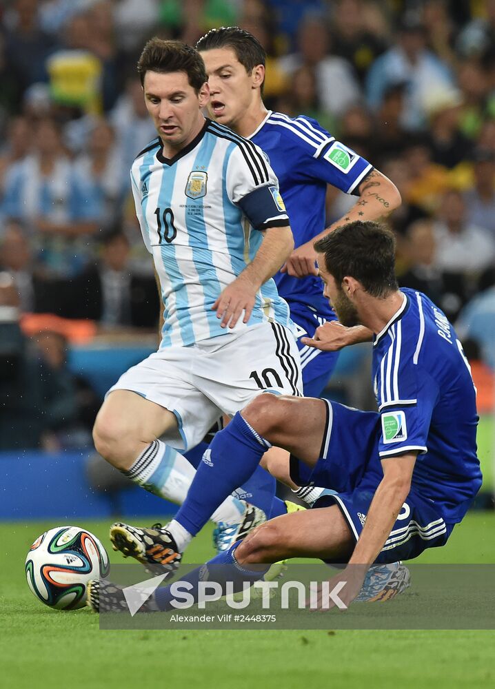 2014 FIFA World Cup. Argentina vs. Bosnia and Herzegovina