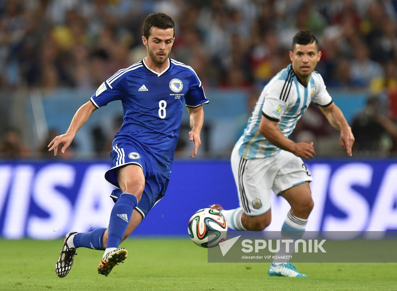 2014 FIFA World Cup. Argentina vs. Bosnia and Herzegovina
